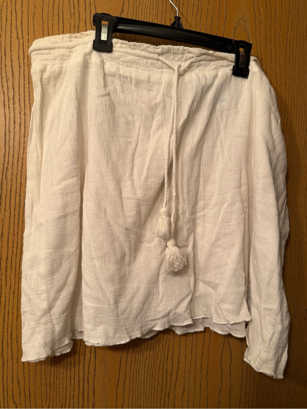 Kim Rogers size XL white/cream colored skirt. 100% cotton